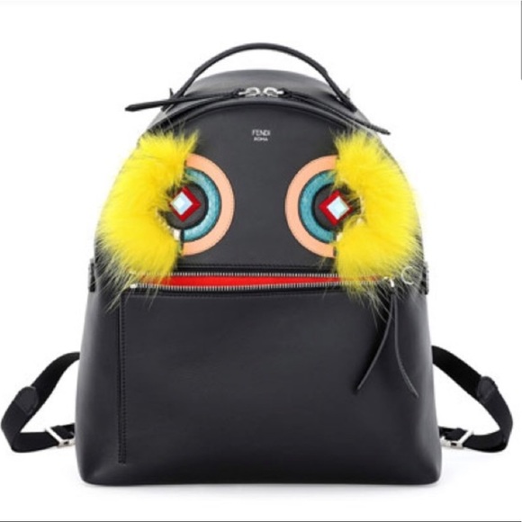 fendi bug eyes backpack